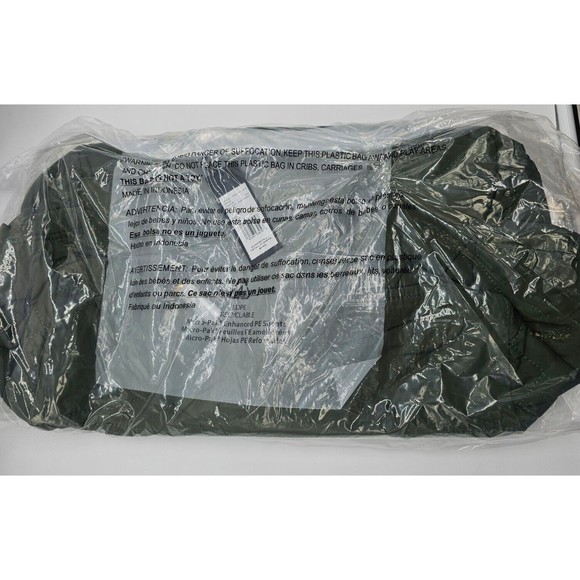 Marc Jacobs Quilted Nylon Medium Weekender Travel Bag Dark Green New ML2… - Picture 14 of 14